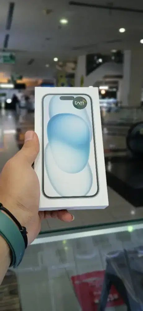 READY‼️ IPHONE 15 128 BLUE,.NEW SEGEL PABRIK IBOX , GARANSI 12 BULAN