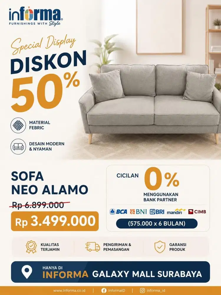 sofa grey neo alamo