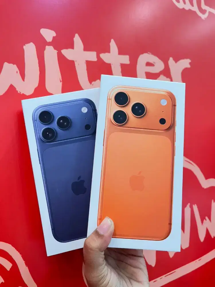 New Iphone 17 Pro Max, Resmi iBox cicilan bisa 24 bln