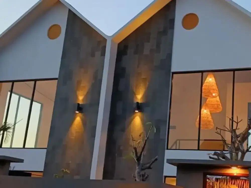 DISEWAKAN NEW VILLA VIEW SAWAH 2 UNIT DI GUNUNG SALAK DENPASAR