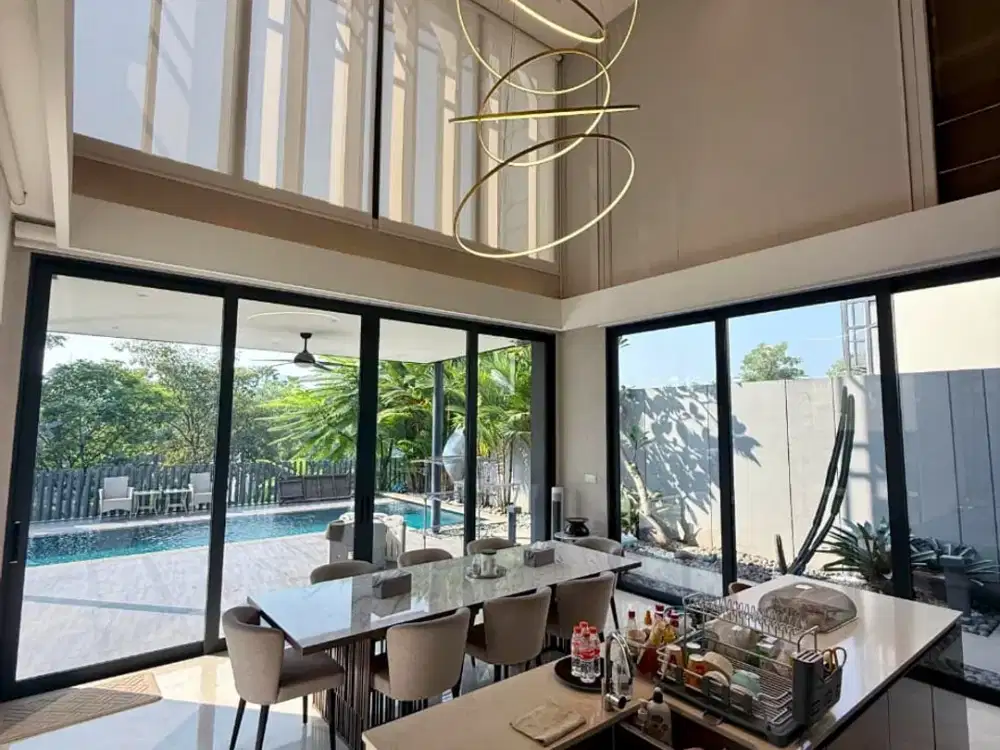 Rumah Mewah Full Furnished, Siap Huni Navapark Lyndon BSD Nyaman Luas