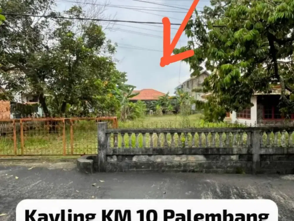 dijual Tanah kavling km10 JL Jepang Palembang