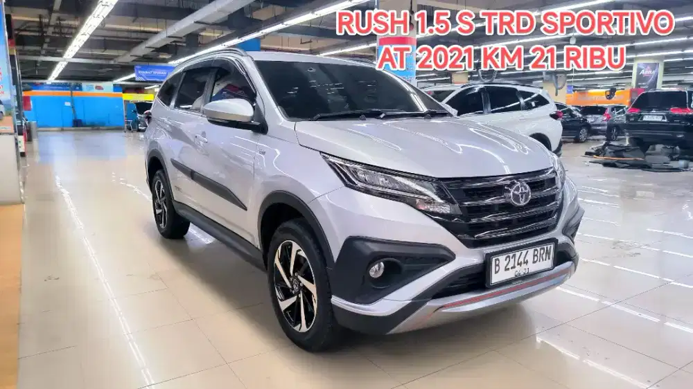 Km 21 ribu TOYOTA RUSH 1.5 S TRD SPORTIVO AT 2021 ISTIMEWA