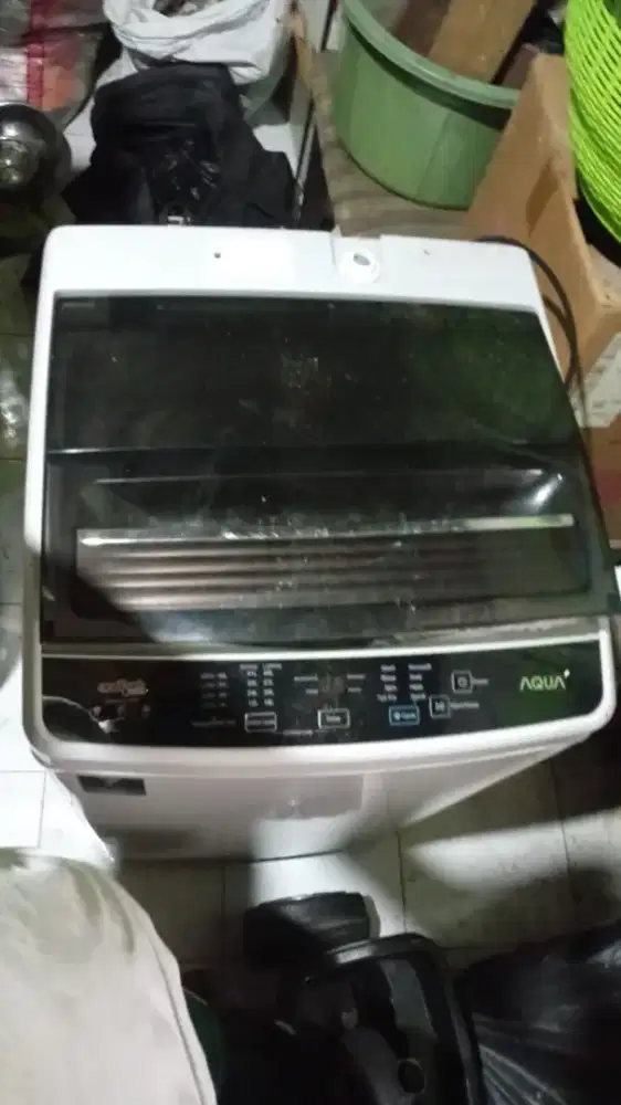 Mesin Cuci AQUA AQW-77D-H(BK) TOP LOAD 7 KG