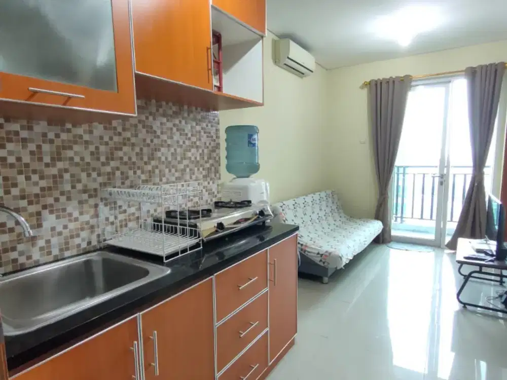 DISEWAKAN UNIT 1 BEDROOM LANTAI 15 TOWER TREMBESI WOODLAND PARK RESIDENCE BY MOFU