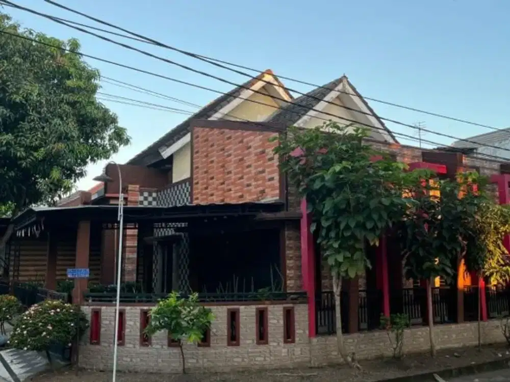 Dijual rumah 1 lantai hoek King Safira Residence, Candi, Sidoarjo