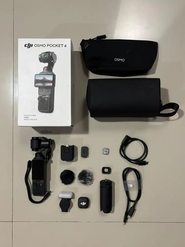 Dji Osmo Pocket 4 Creator Combo (Nego tipis)
