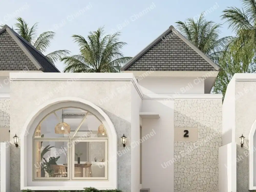 JUAL TROPICAL VILLA DI JALAN PANTAI SABA , DEKAT FLAMINGO BEACH CLUB - GIANYAR