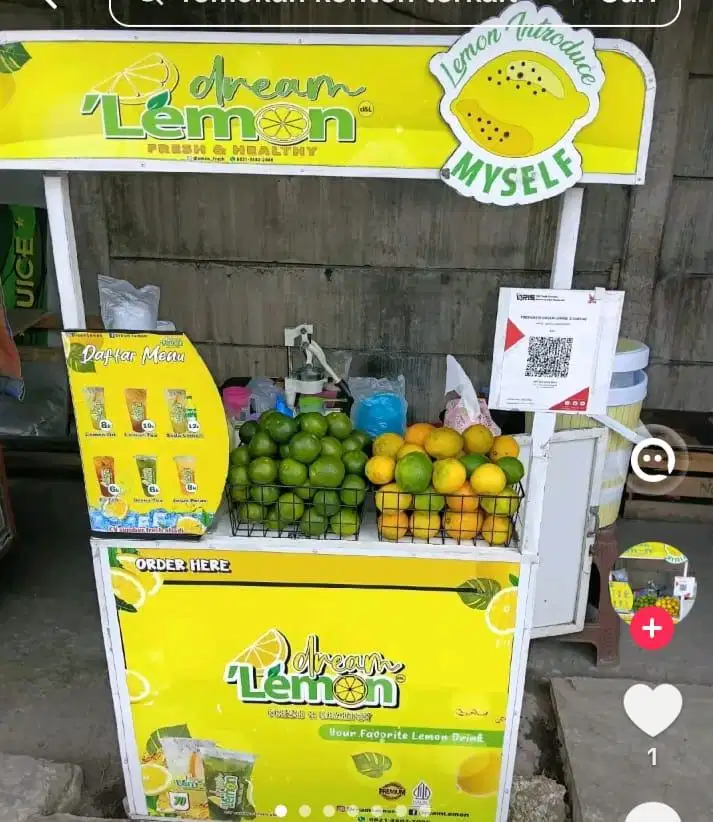 Jaga stand minuman