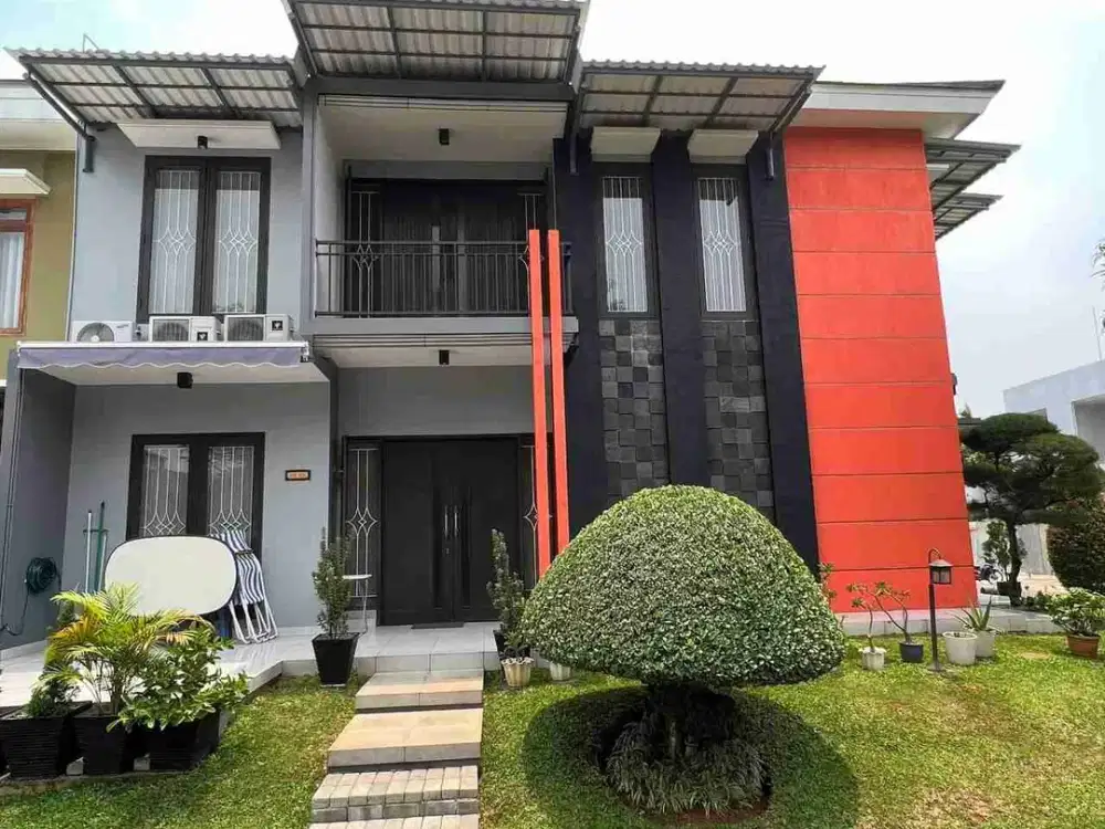 Disewakan Rumah mewah Full furnish dalam cluster di Bsd