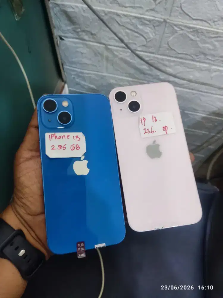apple iphone 13 256gb ex inter bh tinggi original sinyal on
