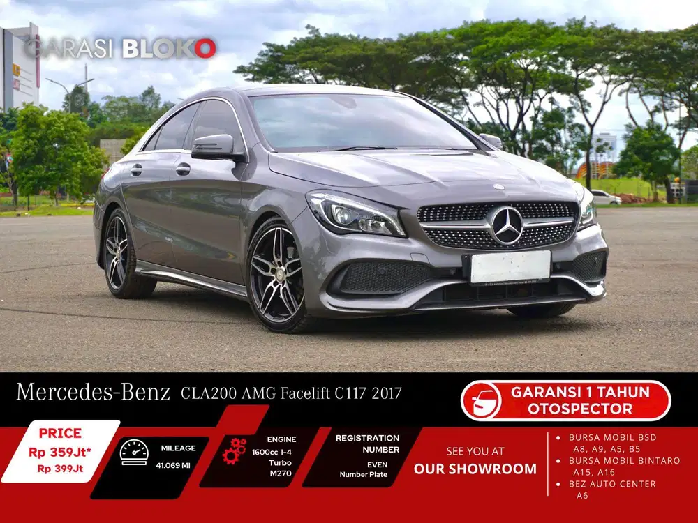 Mercedes Benz CLA200 C117 AMG Coupè Facelift 2017