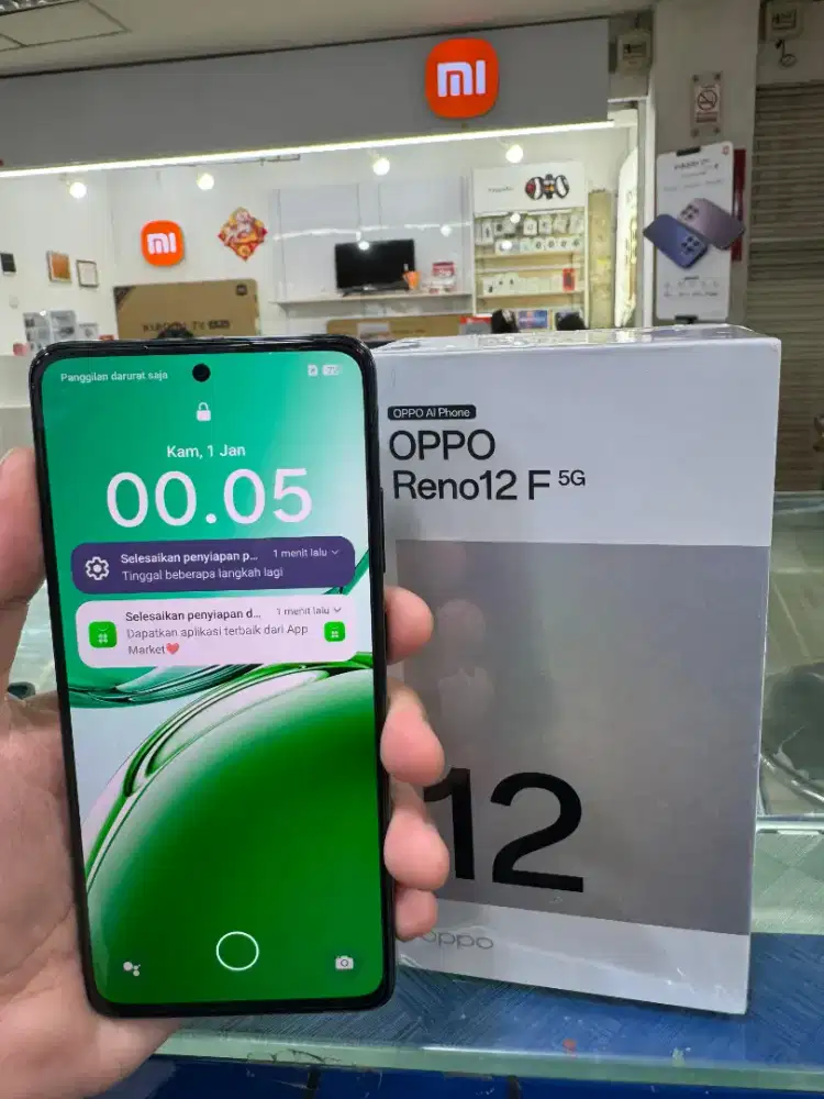 Oppo reno 12F 12/512 GB fullset bari 2 bln pakai garansi on April 2027
