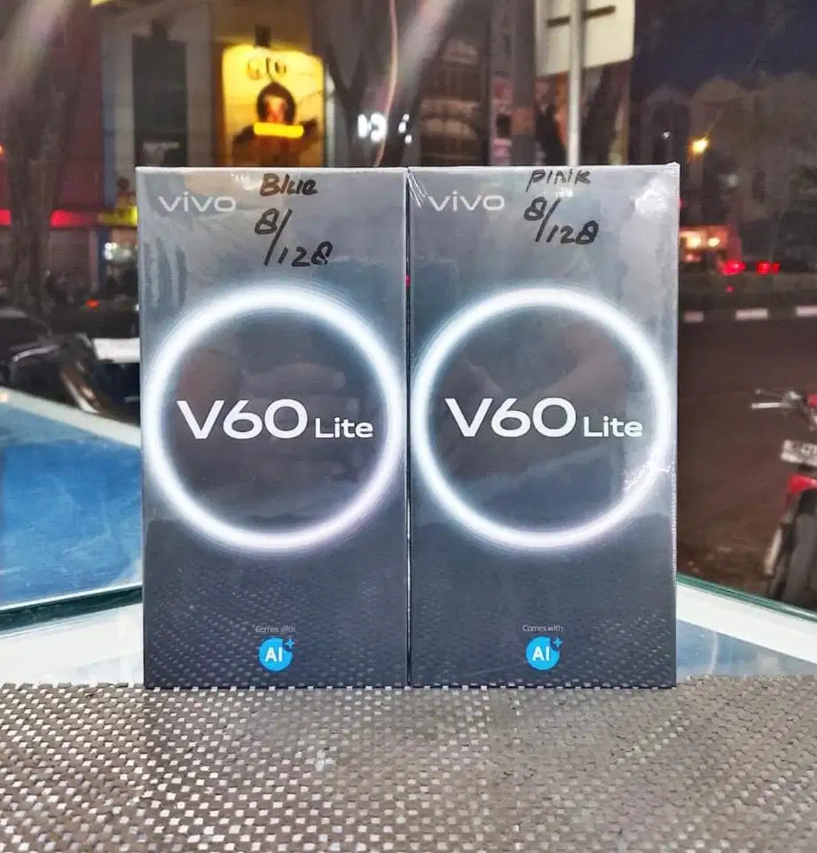 Baru...Vivo V60 Lite Ram 8+8/128 Segel/Garansi resmi.