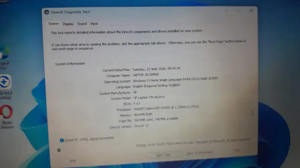 Laptop hp pemakaian cewe