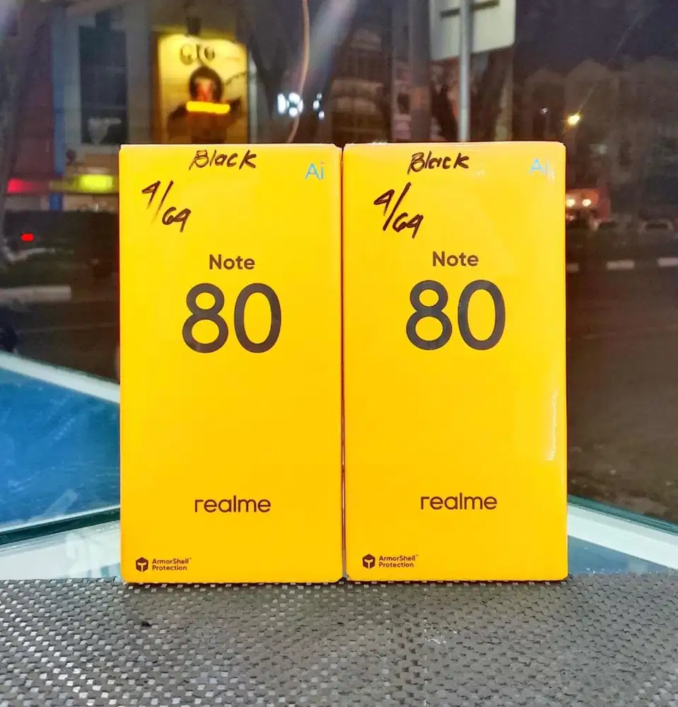 Baru...Realme Note 80 Ram 4+4/64 Segel/Garansi resmi.