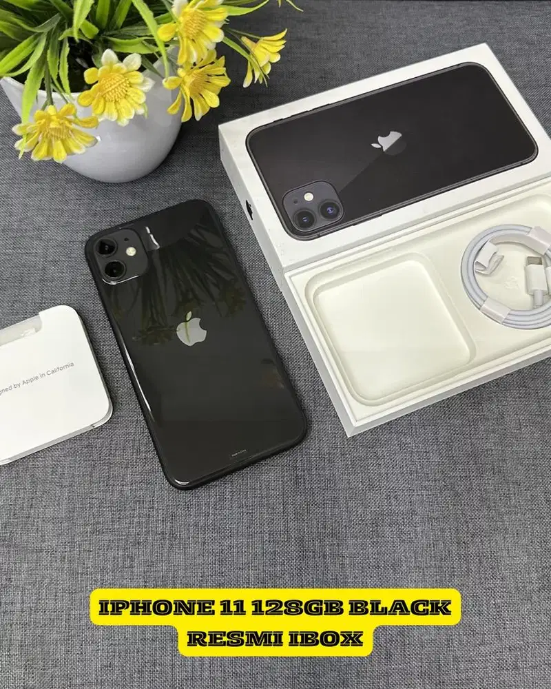 Iphone 11 128gb black ibox mulus