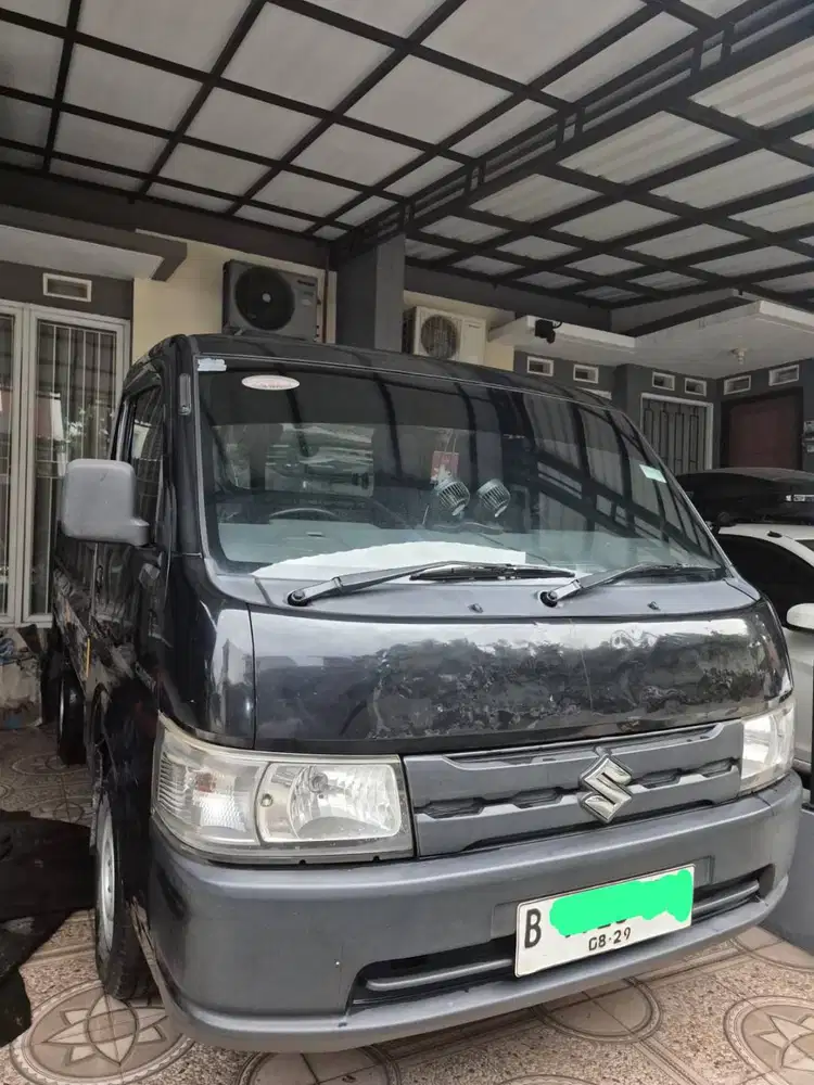 Suzuki New Carry Pick Up, Hitam, Agustus 2019