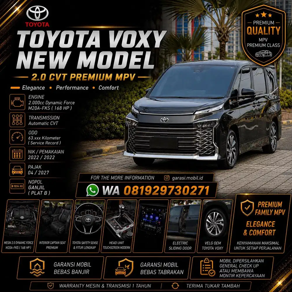 Toyota Voxy New Model 2.0 2022