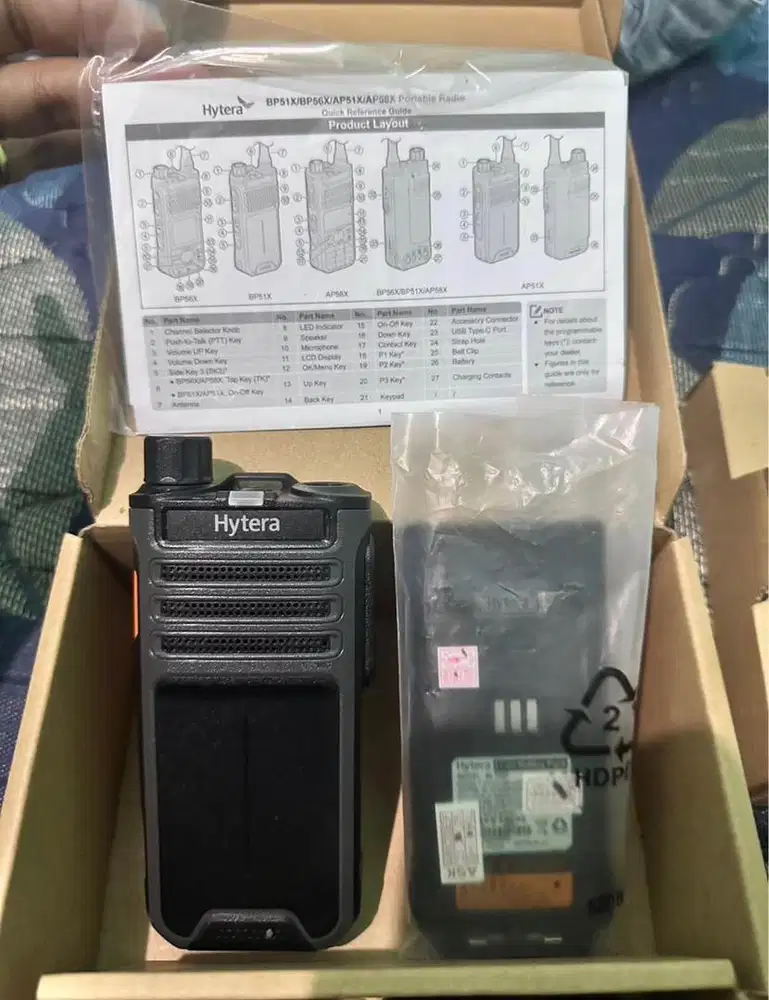 jual murah HT baru Hytera BP518 | walkie talkie