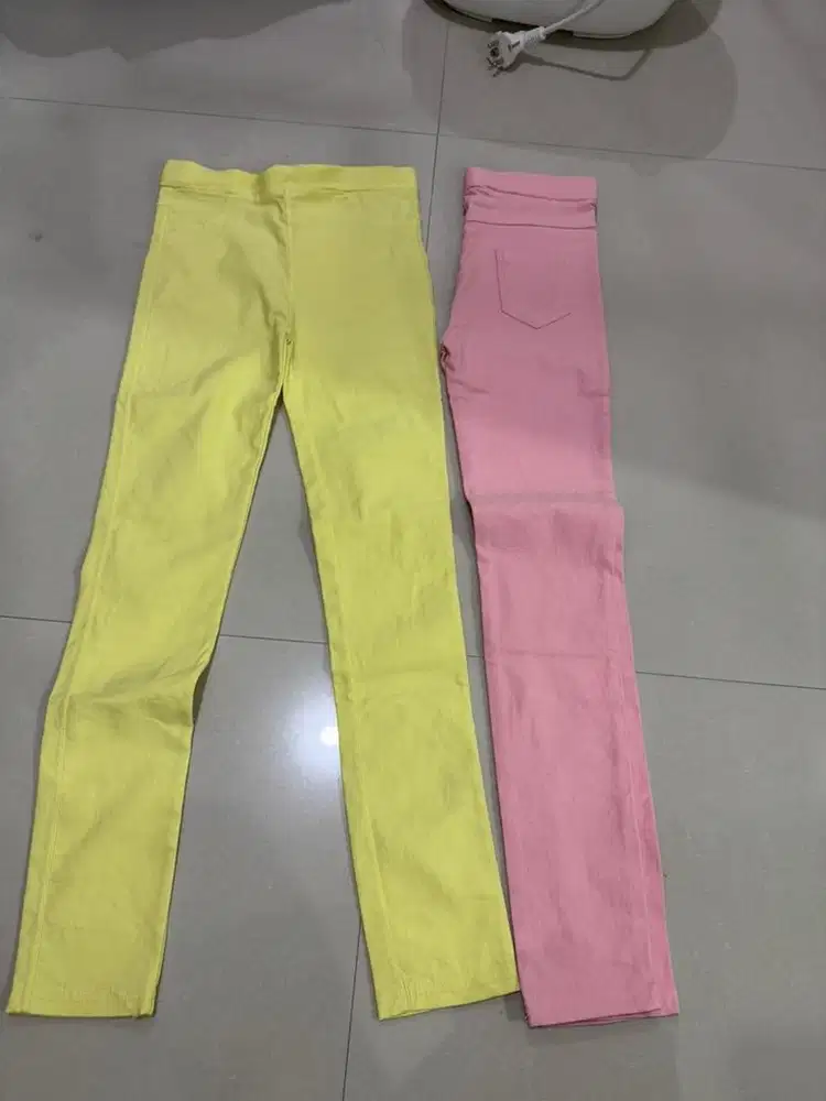 Celana panjang anak 4 warna baru di pakai 1x aja
