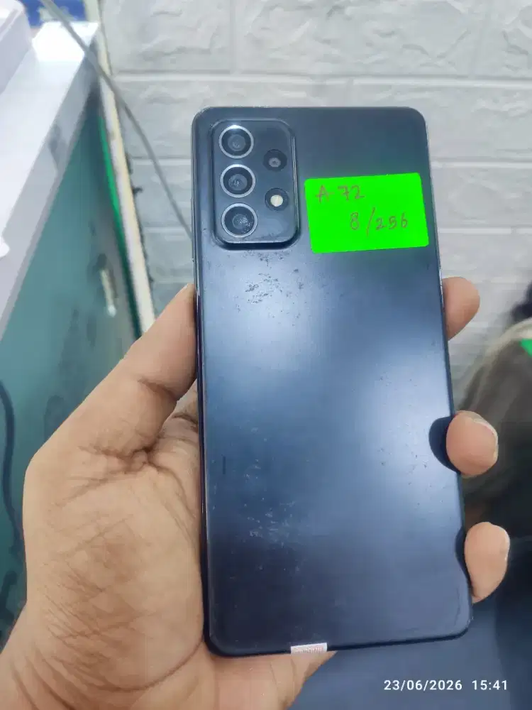 Samsung galaxy a72 layar incel 8gb 256gb