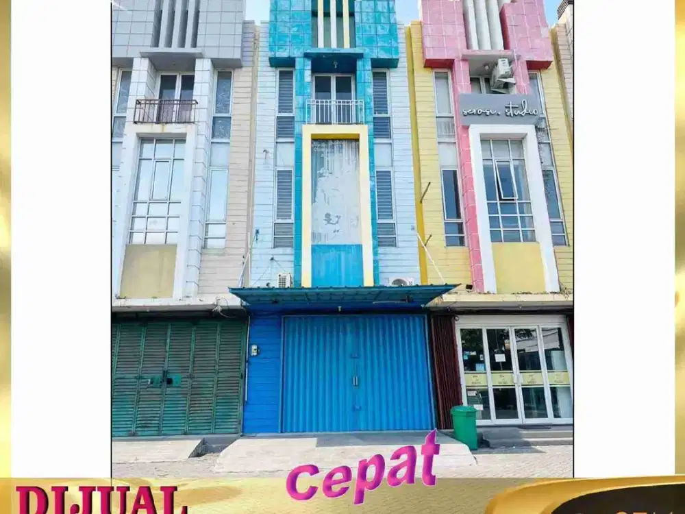 DIJUAL RUKO MEWAH  3 LANTAI DI CITY RESORT CENGKARENG JAKARTA BARAT