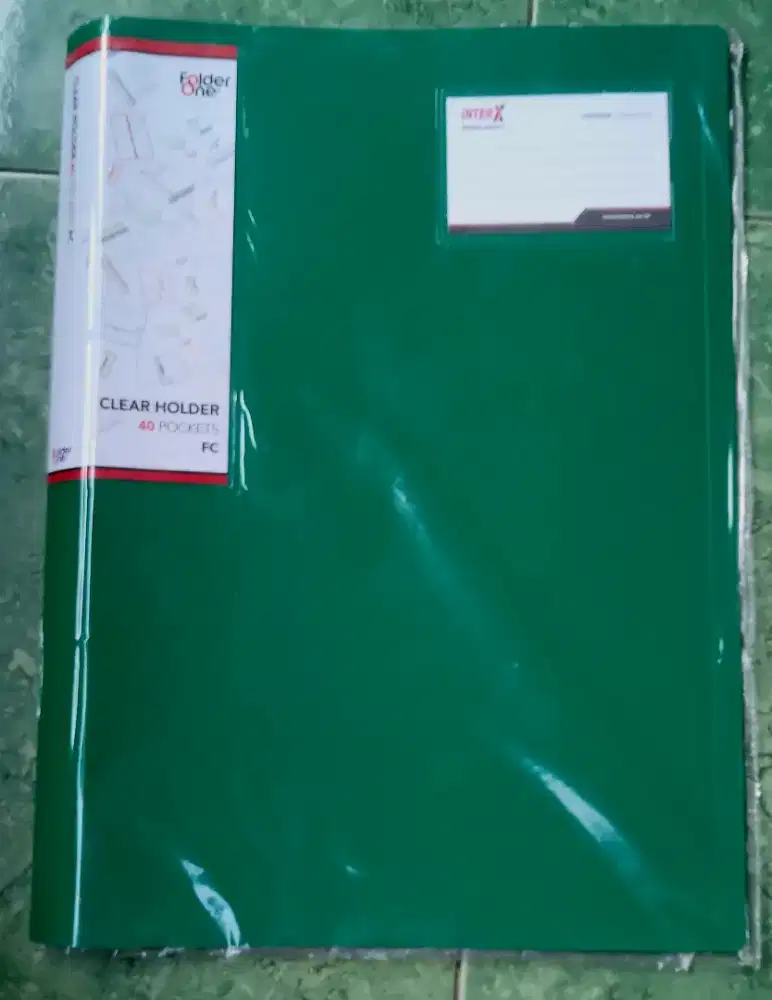 CLEAR HOLDER 40 POCKET