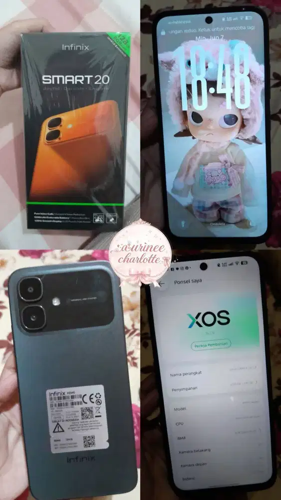 Infinix smart 20 8GB (4GB+4GB) / 128GB