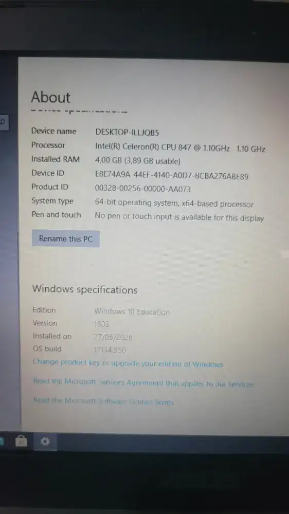 NOTEBOOK ASUS X201E