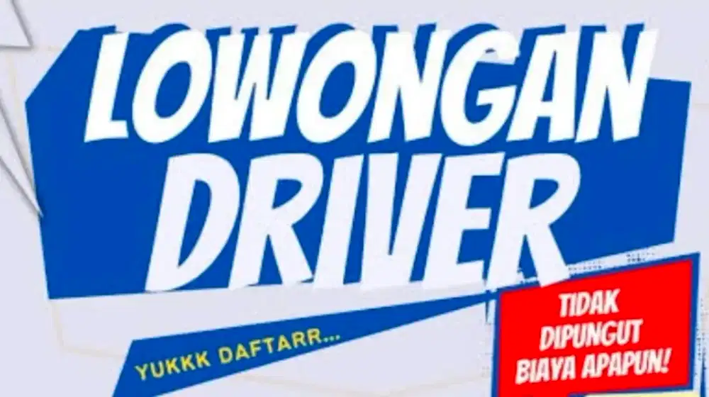 Lowongan Mitra Pengemudi