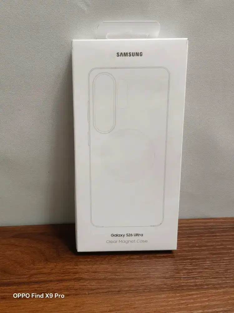 Samsung Clear Case Magnetik Samsung S26 ultra Ori dan open dos