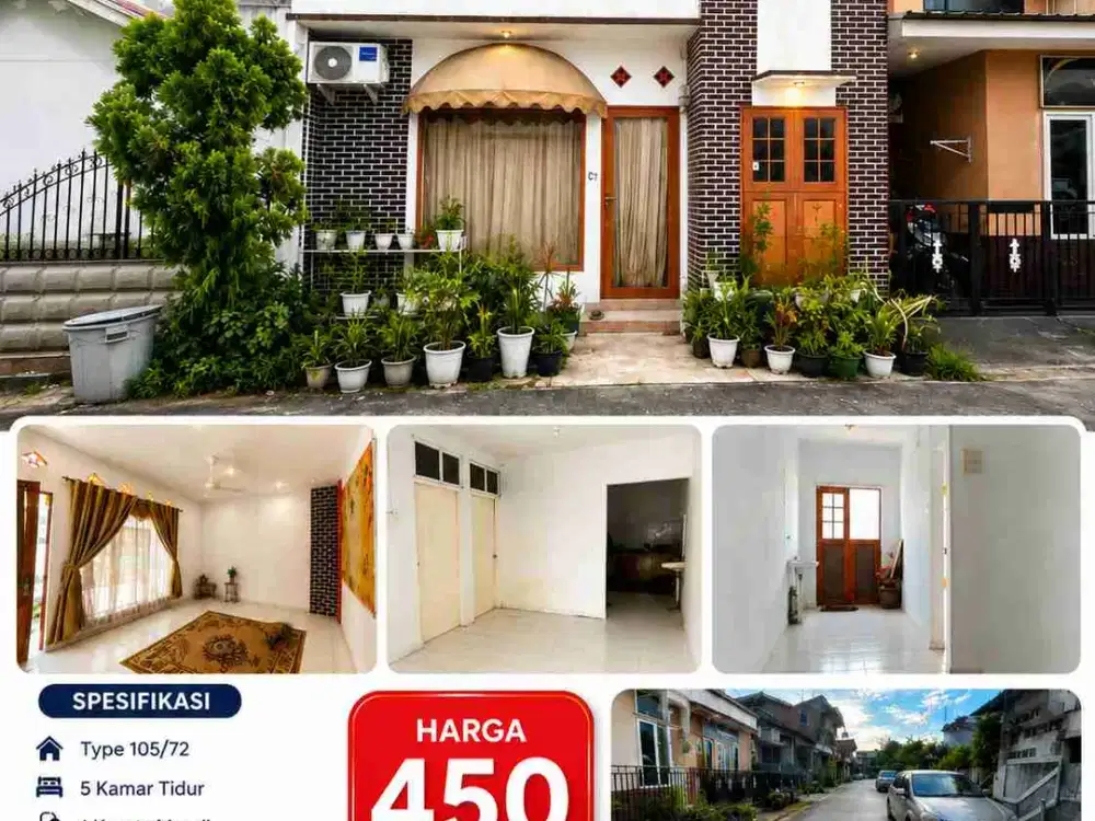 DIJUAL‼

Rumah 2Lantai Taman Seruni Indah, Batam center
