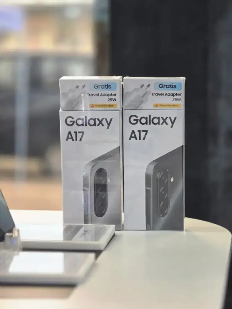 SAMSUNG A17 8/256GB NEW GARANSI RESMI FREE ADAPTOR 25W ORIGINAL
