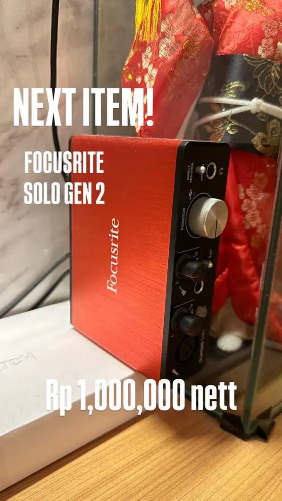 FOCUSRITE SOLO GEN 2 SECOND