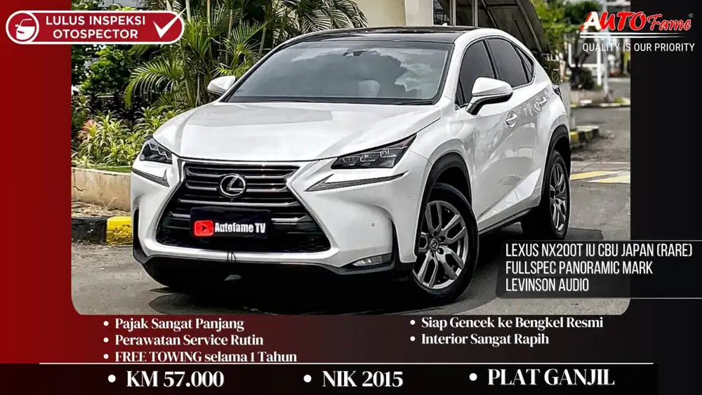 KM57RB Lexus NX200t IU CBU Japan (RARE) Fullspec Panoramic Mark Levins
