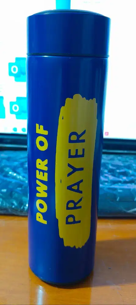 TUMBLER LED GLOSSY - BIRU