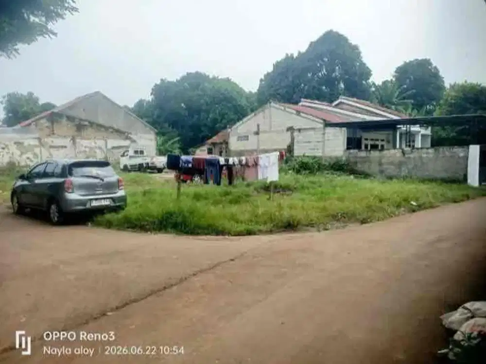 JUAL TANAH MURAH DAN STRATEGIS DI JALAN DESA DI PERIGI CISEENG KABUPATEN BOGOR