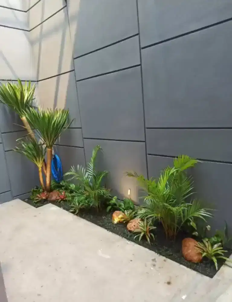 Menerima dekorasi taman rumah minimalis modern