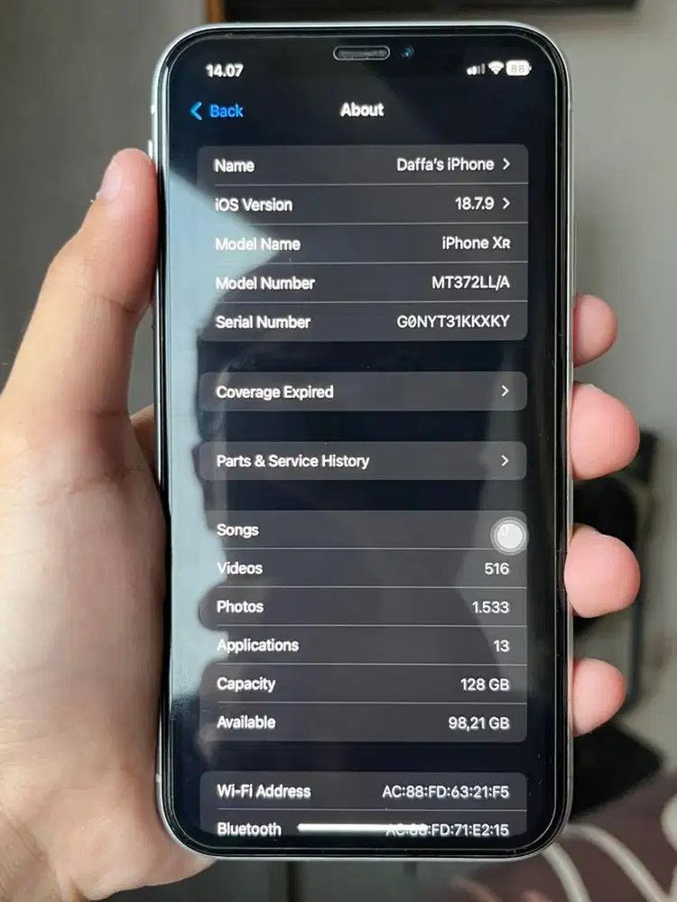 Iphone XR 128GB INTER
