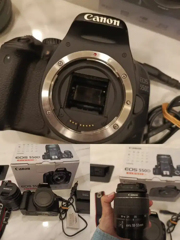 Kamera canon 550d di jual