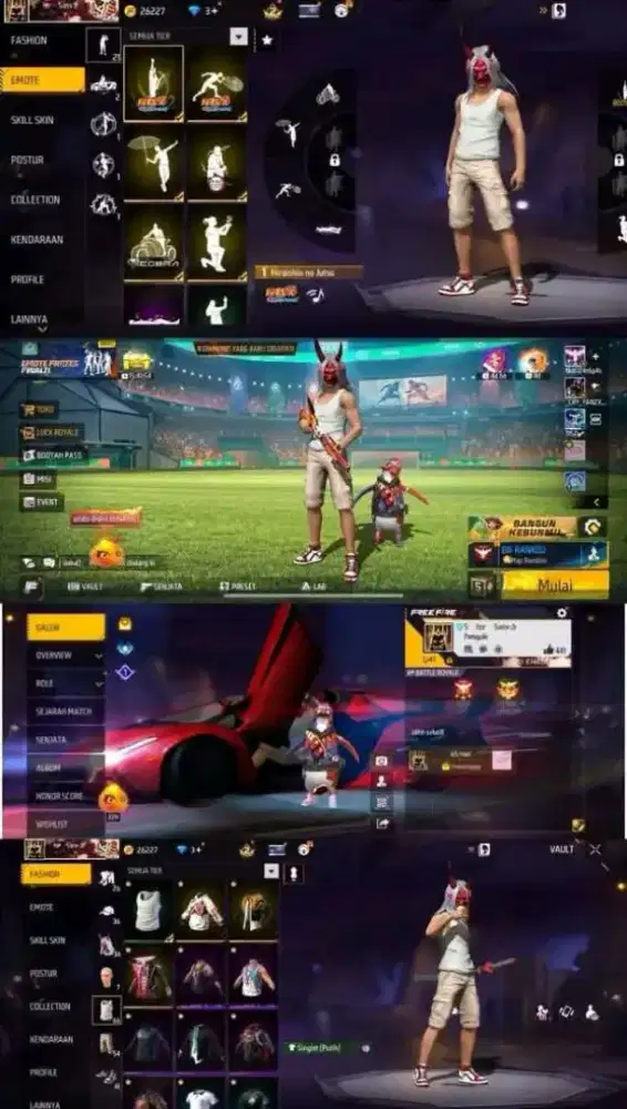 jual akun gameff free fire mumpung lagi promo murah meriah