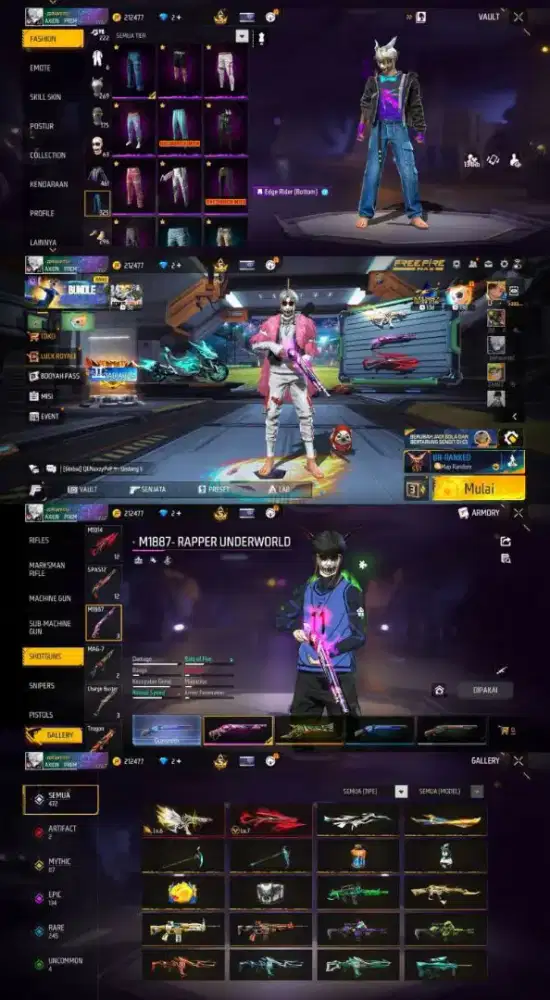 jual akun gameff free fire mumpung lagi promo murah meriah