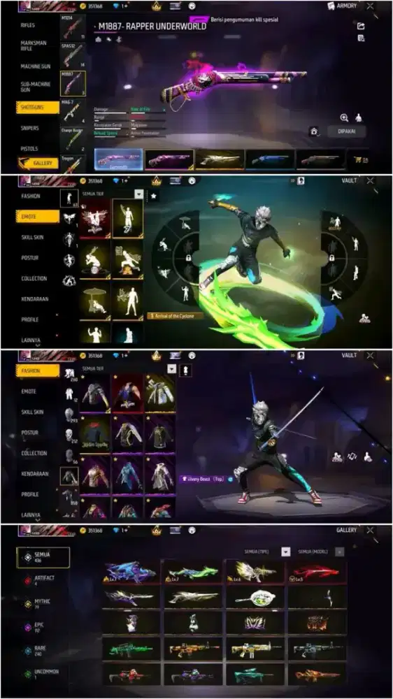 jual akun gameff free fire mumpung lagi promo murah meriah