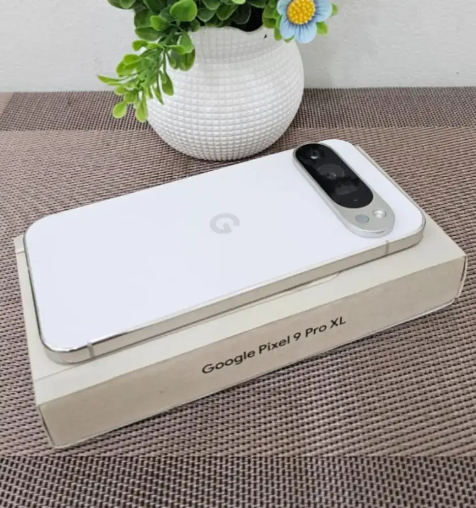 Google Pixel 9 Pro XL 16/256 White Fullset Ori CUKAI No Rewrite AMANSS