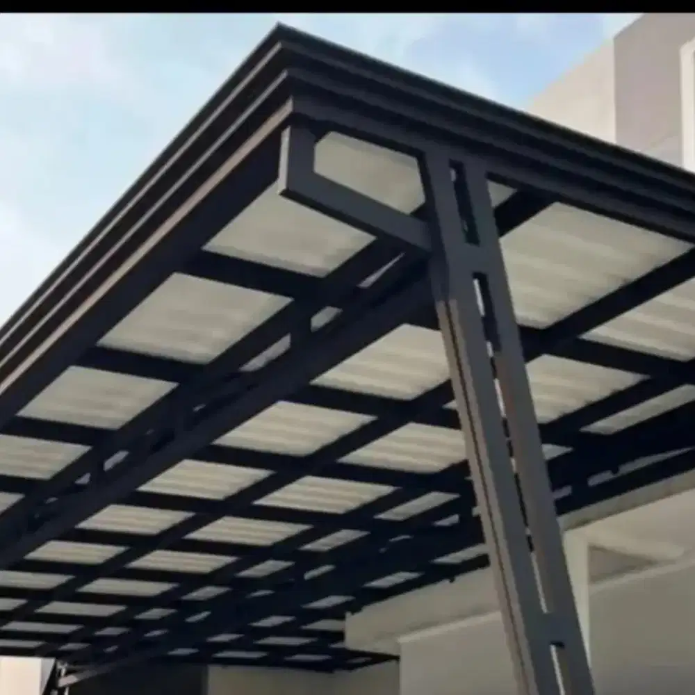 Kanopi rumah minimalis modern