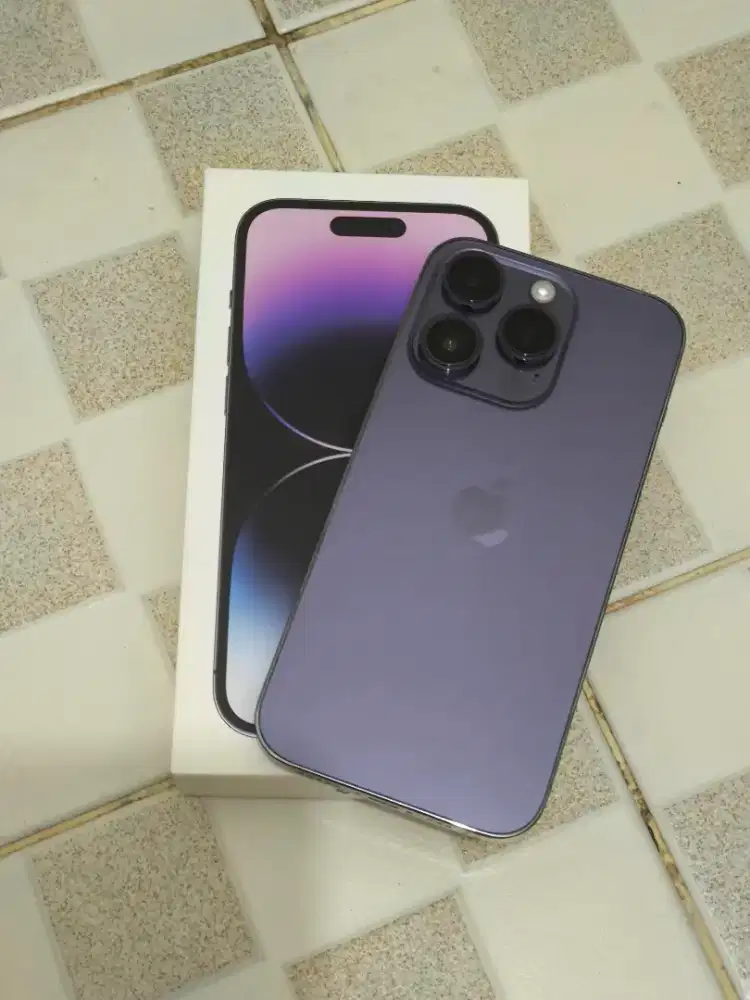 TT BT Iphone 14 Pro 256 Ibox  Pribadi bukan seri 15 plus max