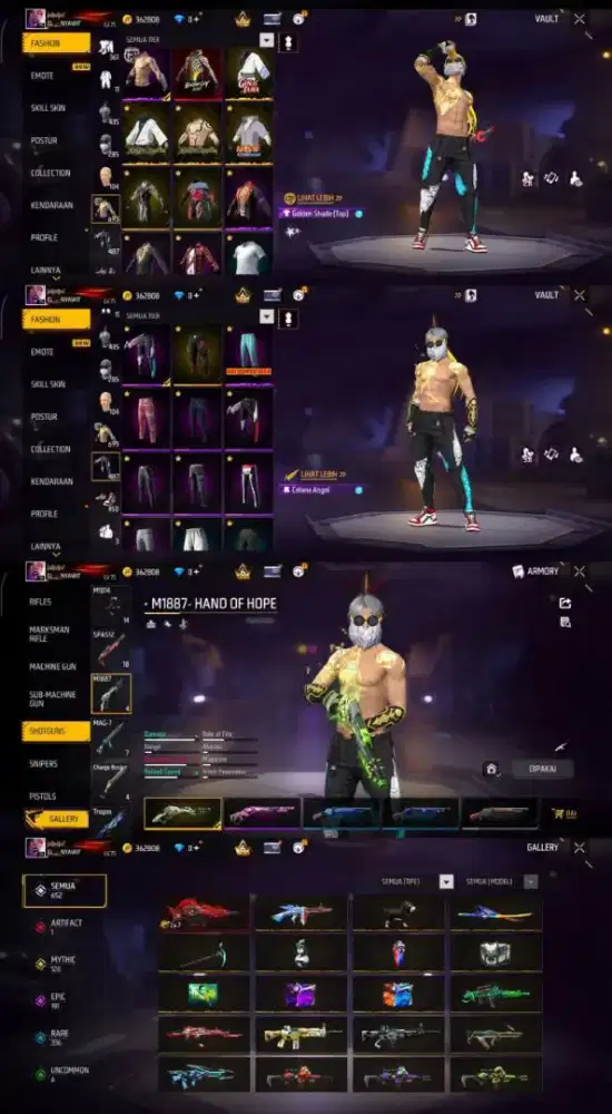 jual akun gameff free fire mumpung lagi promo murah meriah