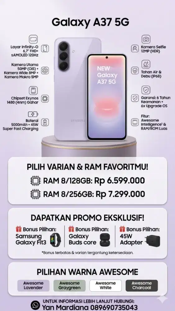 SAMSUNG GALAXY A37
