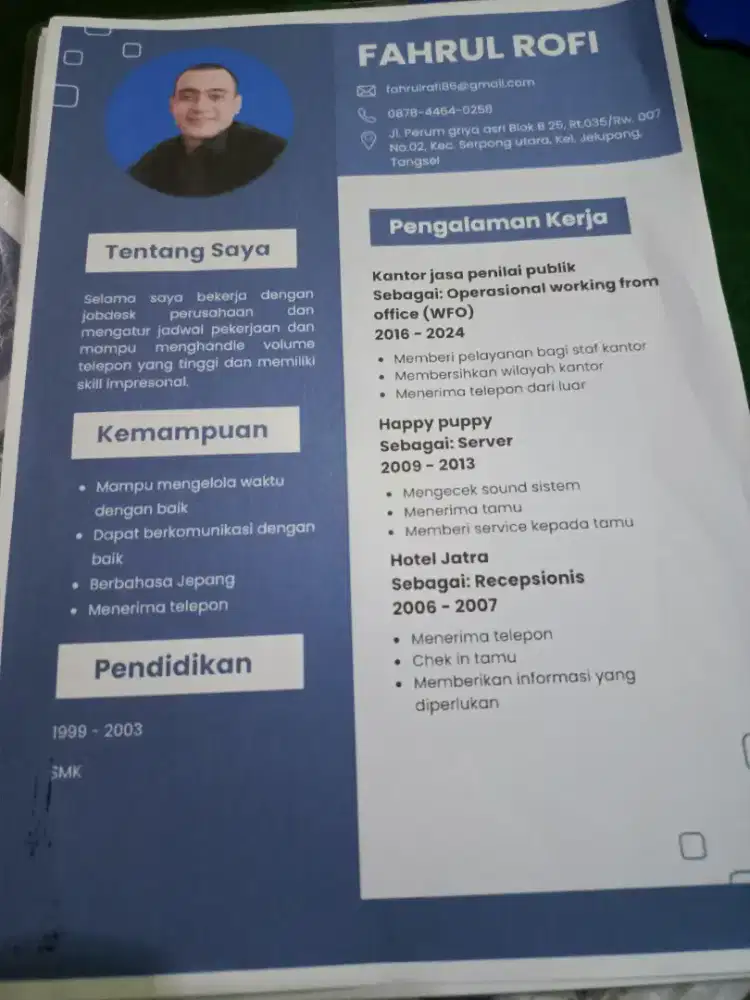 Cari loker office boy dan kurir laundry